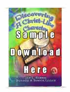 Sample Portion: Home School DACLC Teachers instructions, TOC, sample lesson